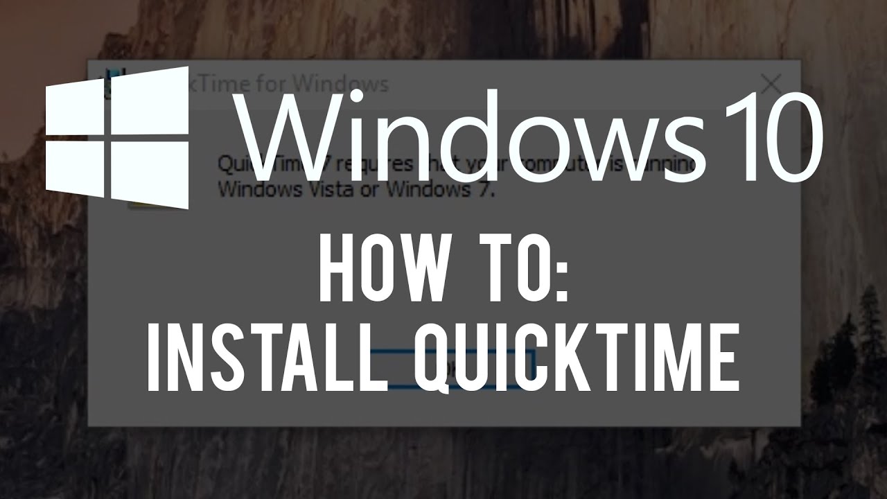 quicktime codecs for windows 10